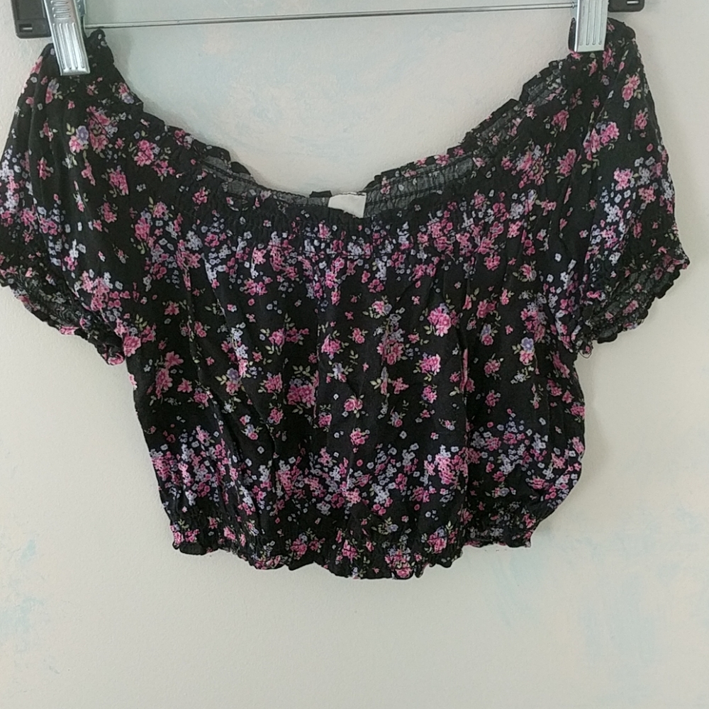 💥Floral crop top
